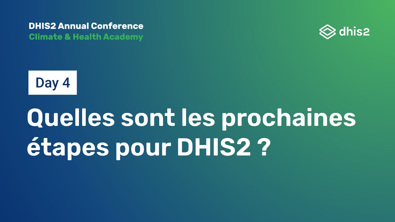 Quelles sont les prochaines étapes pour DHIS2 ? #dac2026