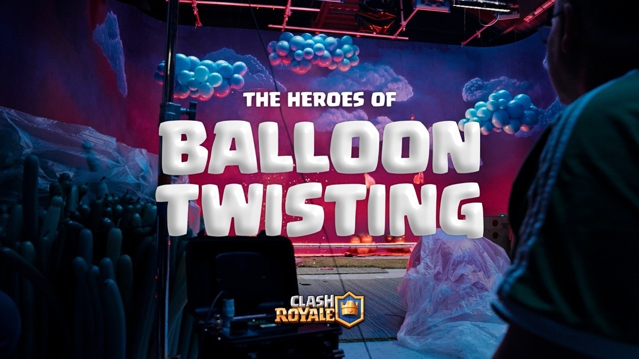 【クラロワ】バルーンアートのヒーローたちをご紹介