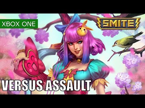SMITE Gameplay Xbox One Assault Versus as Neith - Got them in my sights