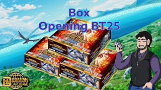 Box opening BT25 Dual Revolution #Digimontcg