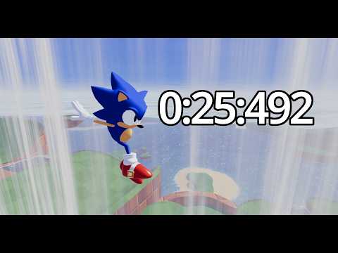 Sonic Project Hero - Speedrun (0:25:492)