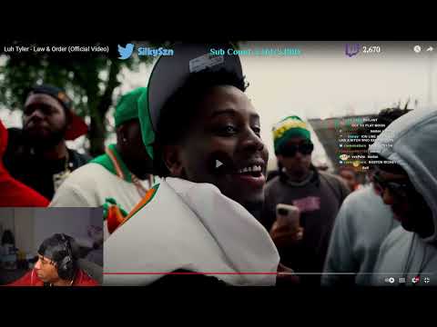 Silky Reacts to Luh Tyler - Law & Order (Official Video)