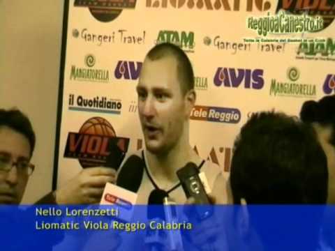 Nello Lorenzetti Liomatic Viola semifinali PlayOff gara 1