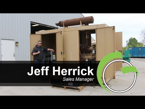 Green Industrial - 350 KW USED DIESEL GENERATOR CUMMINS NTA 855 G3 12 LEAD YEAR 1999