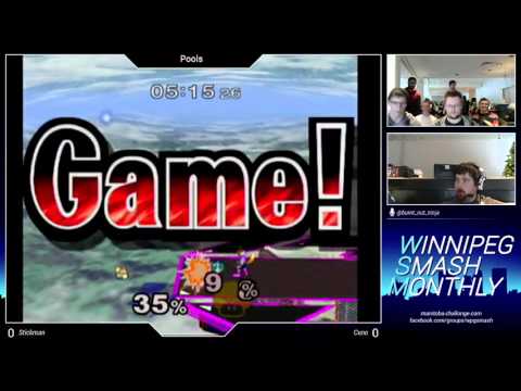 WSM14 Stickman (Fox) vs. Cuno (Peach) - Melee Singles Pools