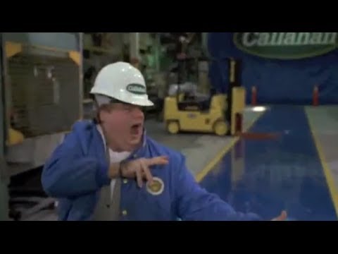 Tommy Boy (2/10) Best Movie Quote - Tommy Plays with Factory Machines (1995)