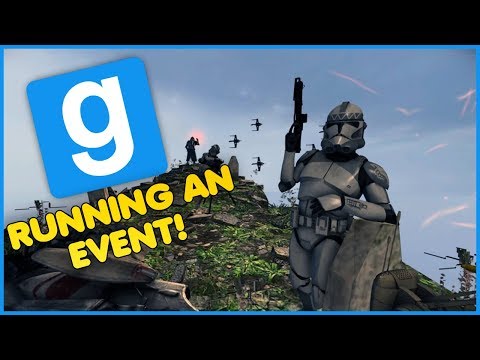 RUNNING AN EVENT!  - STARWARS RP ADMIN ON DUTY
