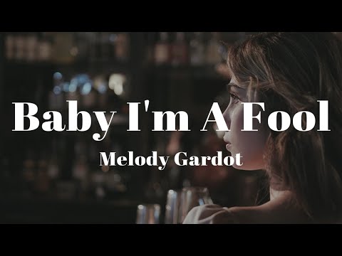 나는 사랑에 빠지는게 멋지다 생각하는 바보에요. Melody Gardot - Baby I'm A Fool (가사/해석)