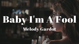 나는 사랑에 빠지는게 멋지다 생각하는 바보에요. Melody Gardot - Baby I&#39;m A Fool (가사/해석)