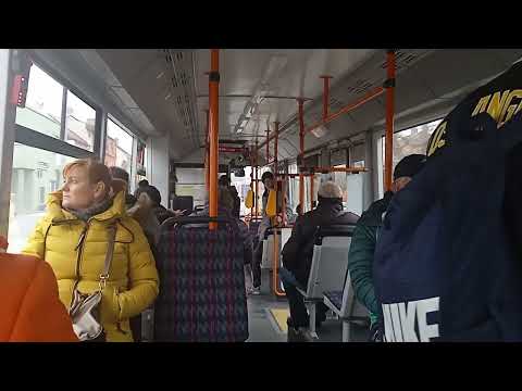 DPMB a.s. Jízda trolejbusem Škoda 21Tr 3019 na lince 31 směr Šlapanice Kalvodová