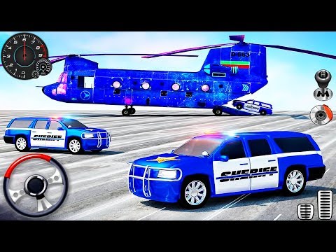 Offroad Police Cars Drive - Transporter Truck Simulator 2019 - Android GamePlay