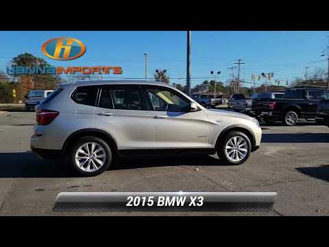 Used 2015 BMW X3 xDrive28i, Raleigh, NC 3015252A