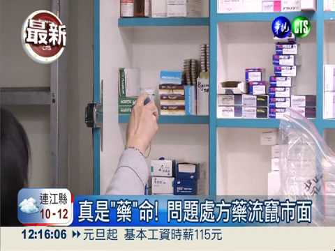 33處方藥安全堪慮 食藥署未下架