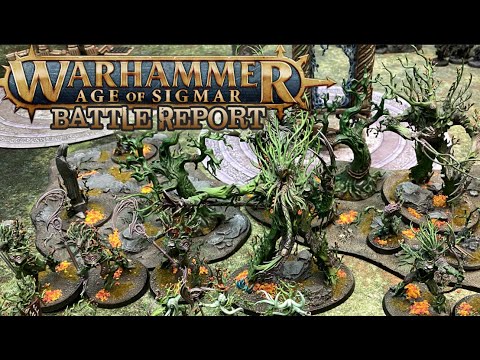 Warhammer: Age of Sigmar 3rd Ed Battle Report - Sylvaneth vs. Gloomspite Gitz