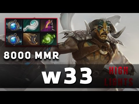 w33 plays 6-slotted Elder Titan @ 8k Ranked Dota 2