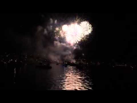 Feuerwerk 1 August  2015 Biel