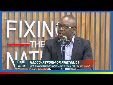 Implementation of NADCO Report & 10-Point Agenda on Track | Javas Bigambo