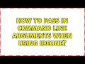 How To Pass In Command Line Arguments When Using Ideone 3 Solutions
