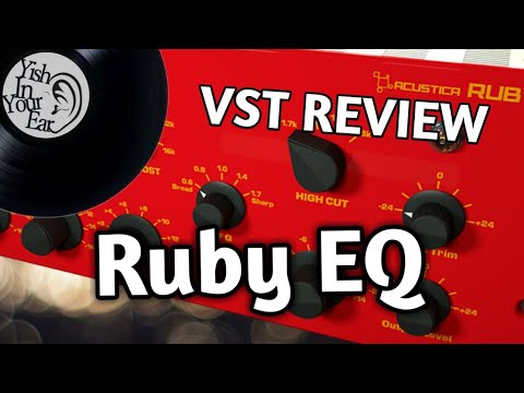 [VST REVIEW] "RUBY" (By Acustica Audio)