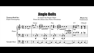 Beegie Adair - Jingle Bells - Sheet music transcription (Jazz Piano)