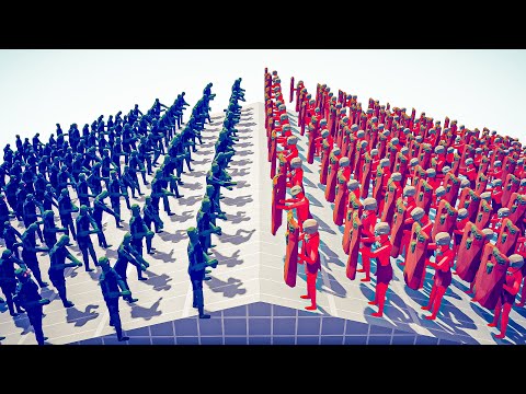 100x ZOMBIES vs TRIBAL ARMY | TABS - Totally Accurate Battle Simulator