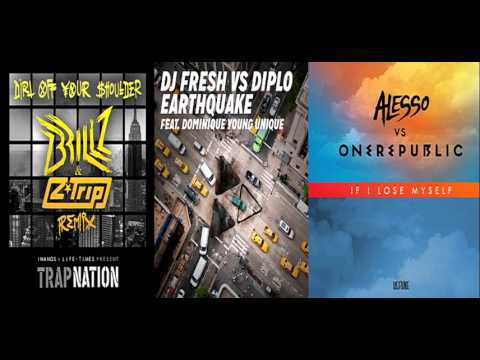 Dirt Off your Shoulders Vs Earthquake vs We Are Legend Vs If I Lose Myself