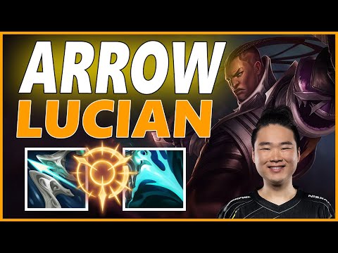 ⚡ARROW LUCIAN ADC GAMEPLAY⚡SEASON 12 LEAGUE OF LEGENDS