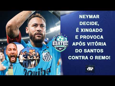 NEYMAR DECIDE, É XINGADO E PROVOCA APÓS CLASSIFICAÇÃO DO SANTOS; HOJE TEM PALMEIRAS! | BATE-PRONTO