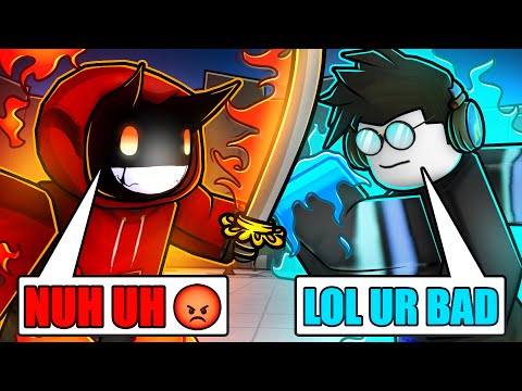 I 1V1'd The STRONGEST PLAYER, and He Was TOXIC... (Roblox The Strongest Battlegrounds)