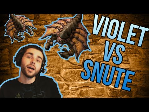 Starcraft 2: ViOlet [Zerg] vs [Zerg] Snute - Game 1 - Zerg Replay Cast