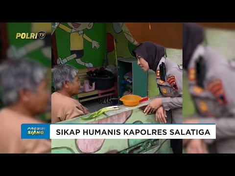 KAPOLRES SALATIGA DATANGI WARGA TERDAMPAK GAS AIR MATA PASCAUNJUK RASA