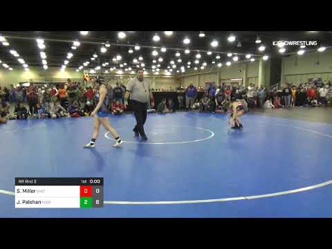 106 Lbs Rr Rnd 3 Samantha Miller Ohio Draw Vs Johanna Palshan Michigan Dual