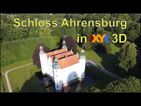 Schloss Ahrensburg (Ahrensburg Palace), Schleswig-Holstein, Germany in iXYt 3D video for VR