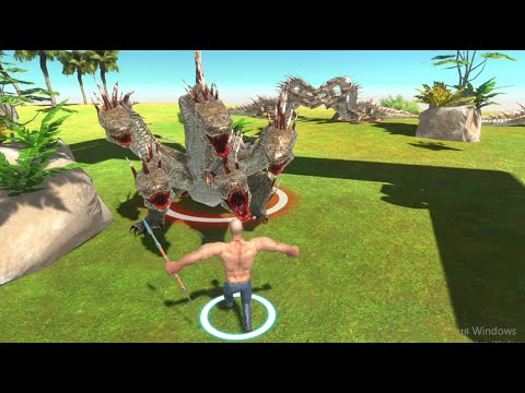 All Units Escape from Indominus Rex - Animal Revolt Battle Simulator