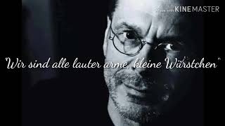 Wir sind alle lauter arme, kleine Würstchen - Von Reinhard Mey