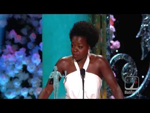 SAG Awards Viola Davis gives moving victory speech
