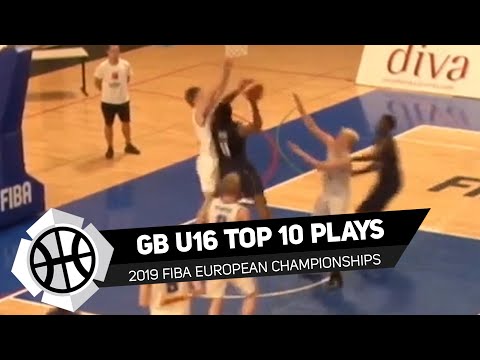 GB Under-16 Top 10 Plays at FIBA European Championships 2019 - Simeon Perry wins the game!