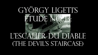 Music video thumbnail preview for György Ligeti - Etude No. 13: L'escalier du diable (The Devil’s Staircase) - adapted by Jan Zehrfeld by Panzerballett