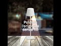 Zafferano-Poldina,-lampara-recargable-LED-marron---27,5-cm YouTube Video