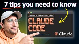 7 Claude Code tips everyone should know (NEW features)