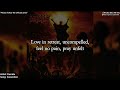 DEICIDE - CONVICTION (LYRICS ON SCREEN)