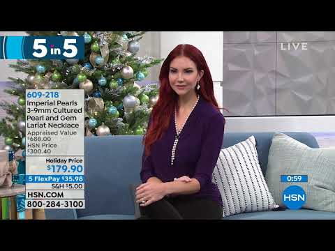 HSN | Imperial Pearls by Josh Bazar 10.23.2018 - 07 AM