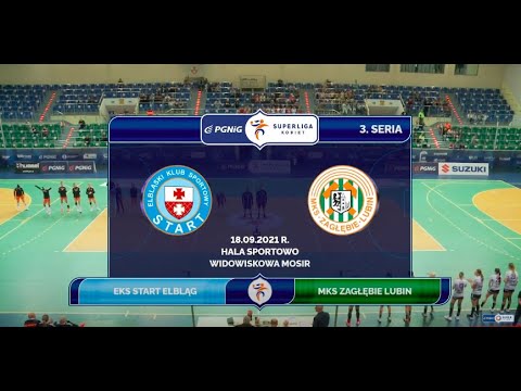 3. Seria EKS Start Elbląg - MKS Zagłębie Lubin SKRÓT