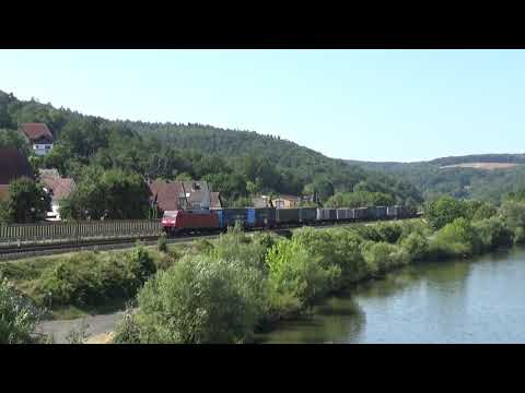 Zugverkehr in Wernfeld