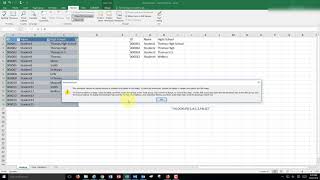 Microsoft Excel 2016   Sharing an offline file that has a table