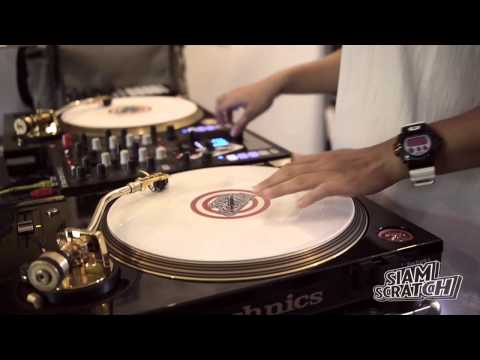 DJ AA เรียนDJ คอร์ส Turntablist ที่ SiamScratch