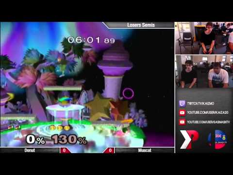 SG 15.02 - Donut (Falco) vs Muscat (Peach) - Losers Semis - SSBM