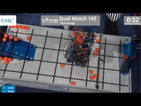 VEX Worlds 2016 - VEXIQ Elementary School - Technology - Qual 143 (224W 10704) 111