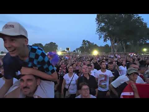 RAVNOTEŽA-----KAD ZAPJEVAM PARTIJA MI SUDI----Marko Perković Thompson- Hipodrom Zagreb  2025