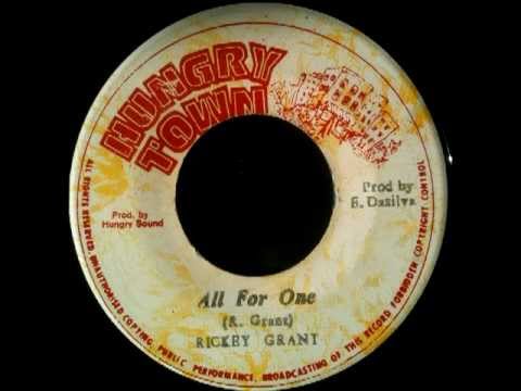 RICKY GRANT + THE ROCKERS ALL STARS - One for all + dub (1978 Hungry town)